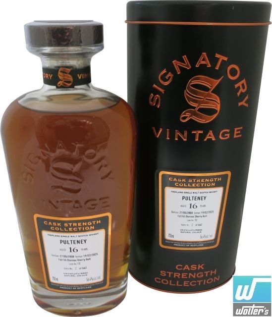 Signatory Vintage Pulteney 16y 70cl 2008 Signatory Vintage Pulteney 16y 70cl 2008