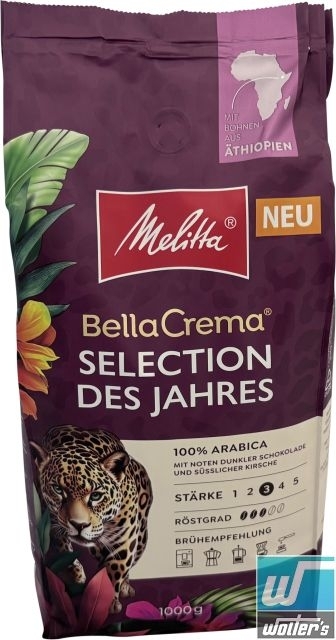 Melitta Bella Crema Selection 1000g Bohnen