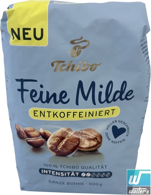 Tchibo Feine Milde Entkoffeiniert Bohnen 500g