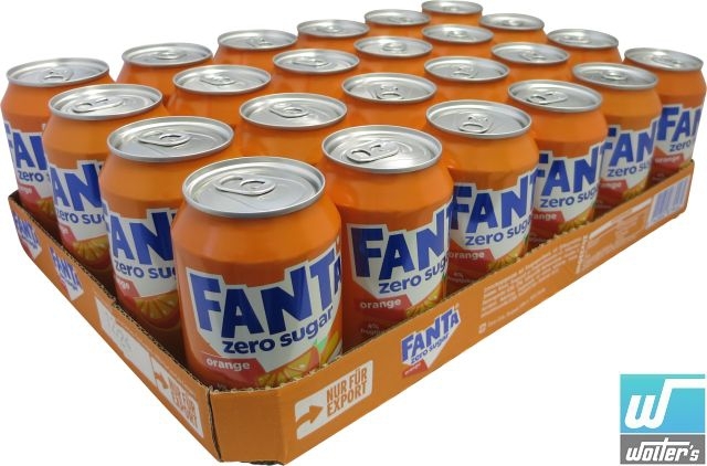 Fanta Orange Zero 24 x 33cl Dose