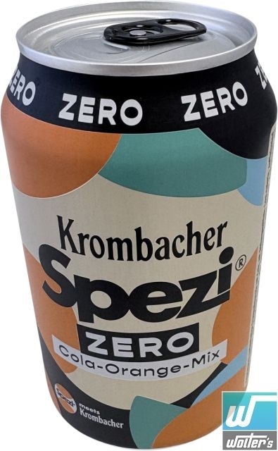 Krombacher Spezi Zero 33cl Dose