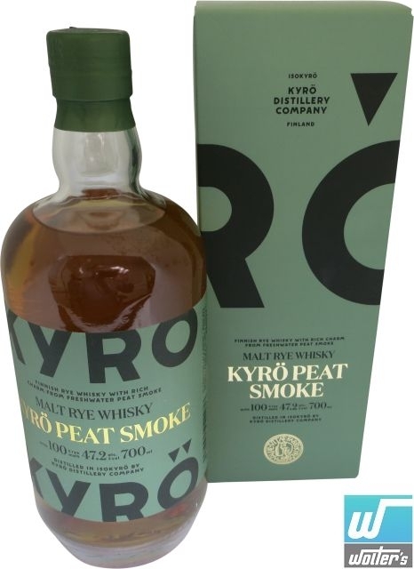 Kyrö Peat Smoke Malt Rye Whisky 70cl
