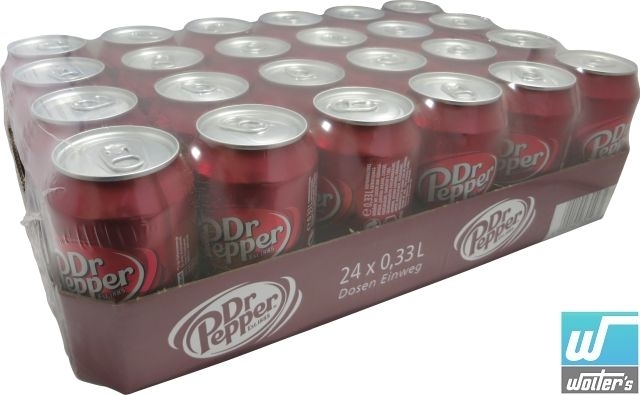 Dr. Pepper 24 x 33cl Dose