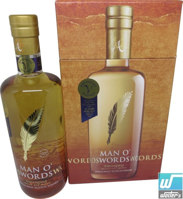 Annandale 2014 Man O' Words Rare 70cl - Cask 145
