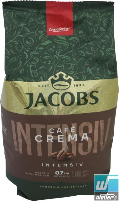Jacobs Cafe Crema Intensiv 1000g Jacobs Cafe Crema Intensiv 1000g