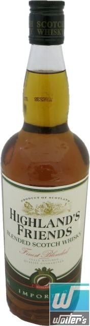 Highland's Friends Scotch Whisky 100cl
