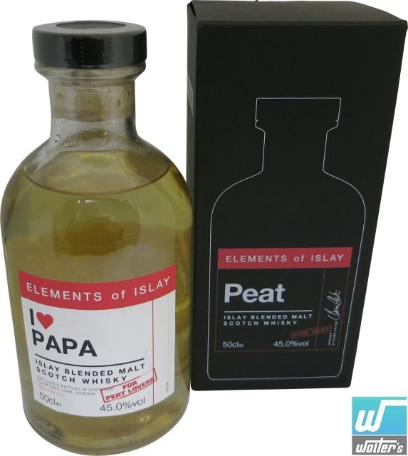 Elements of Islay Peat Pure "I Love Papa" Ed 50cl