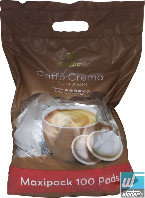 Tchibo Big-Pack Caffe Crema 100er Pads Tchibo Big-Pack Caffe Crema 100er Pads