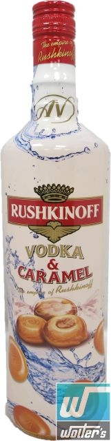 Rushkinoff Vodka & Caramell 100cl