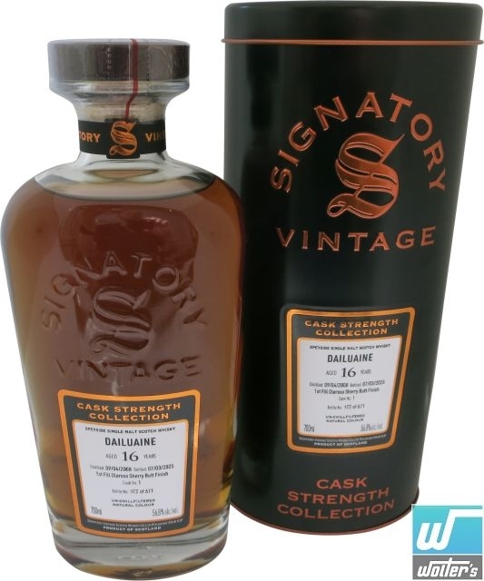 Signatory Vintage Dailuaine 16y 70cl 2008 Signatory Vintage Dailuaine 16y 70cl 2008