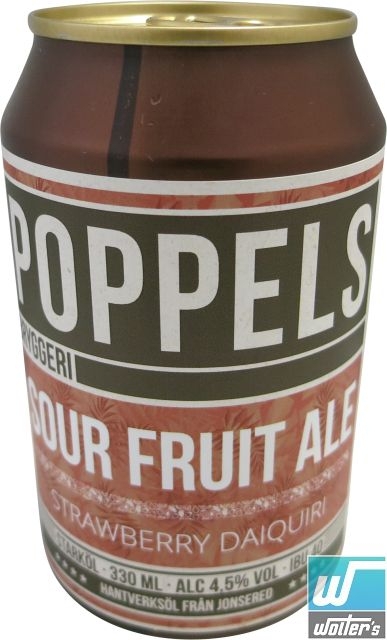 Poppels Sour Fruit Ale Strawberry Daiquiri 33cl Ds