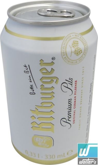 Bitburger Bier 33cl Dose