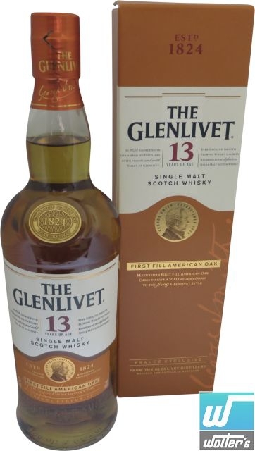 Glenlivet 13y First Fill American Oak 70cl 70cl Glenlivet 13y First Fill American Oak 70cl 70cl