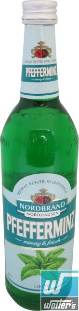 Nordbrand Pfefferminzlikör 70cl Nordbrand Pfefferminzlikör 70cl