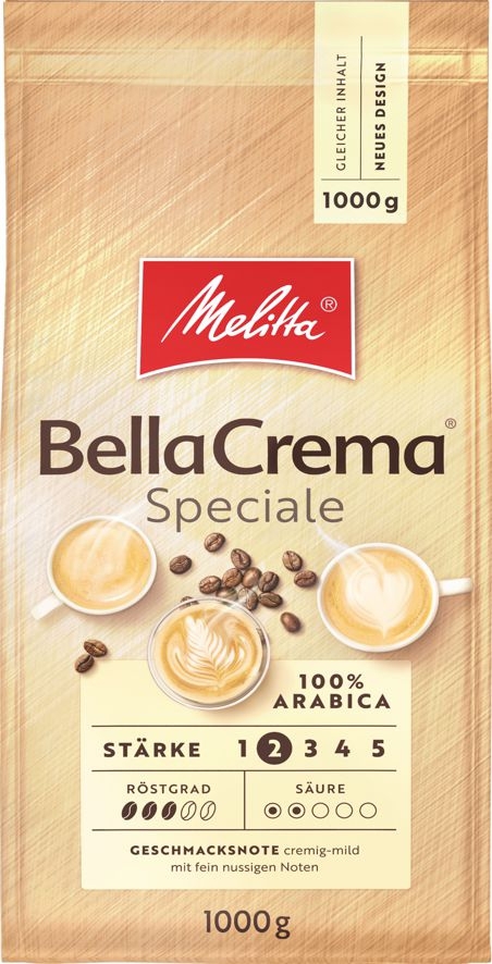 Melitta Bella Crema Speciale 1000g Bohnen