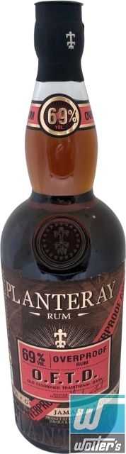 Planteray Overproof Rum 69% 100cl