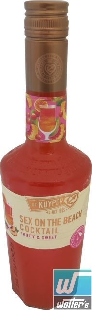 De Kuyper Sex on the Beach Cocktail 50cl De Kuyper Sex on the Beach Cocktail 50cl