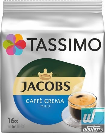 Jacobs Tassimo Caffè Crema Sanft + Mild 89,6g