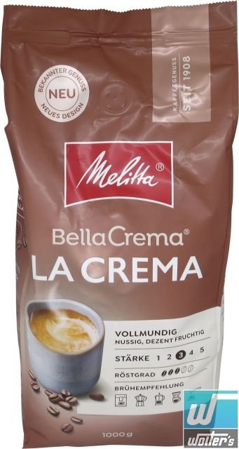 Melitta Bella Crema Café La Crema 1000g Bohnen Melitta Bella Crema Café La Crema 1000g Bohnen