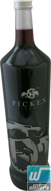 Likör Ficken Drachenflasche 300cl