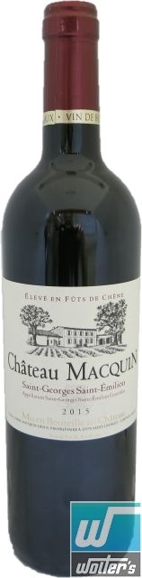 St. Georges St. Emilion Chateau Macquin 75cl St. Georges St. Emilion Chateau Macquin 75cl