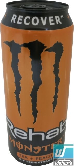Monster Rehab Tea + Peach 50cl Dose Monster Rehab Tea + Peach 50cl Dose