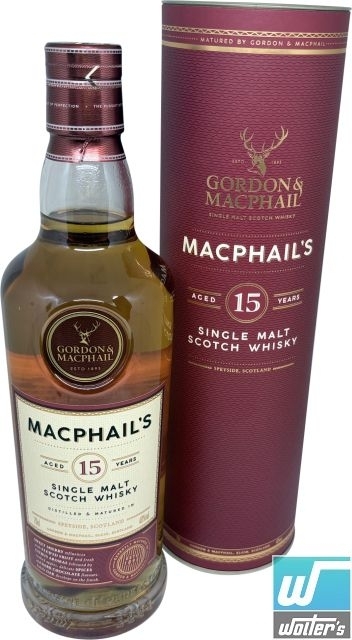 Gordon & MacPhail 15y Single Malt 70cl