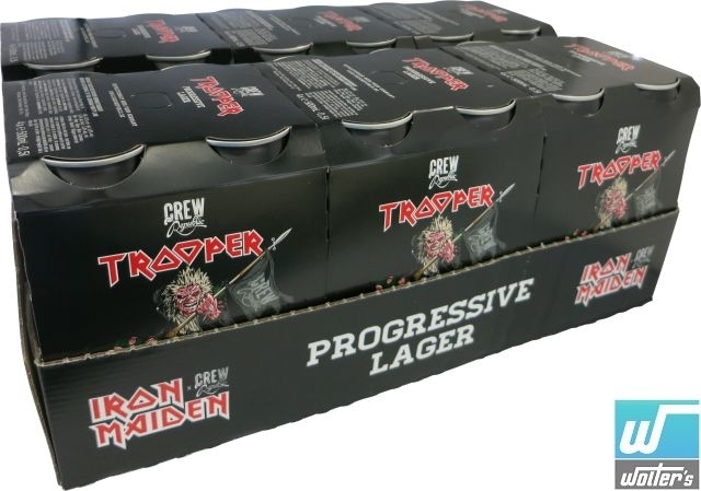 Crew Republic Trooper Progressive Lager 24 x 50cl Crew Republic Trooper Progressive Lager 24 x 50cl