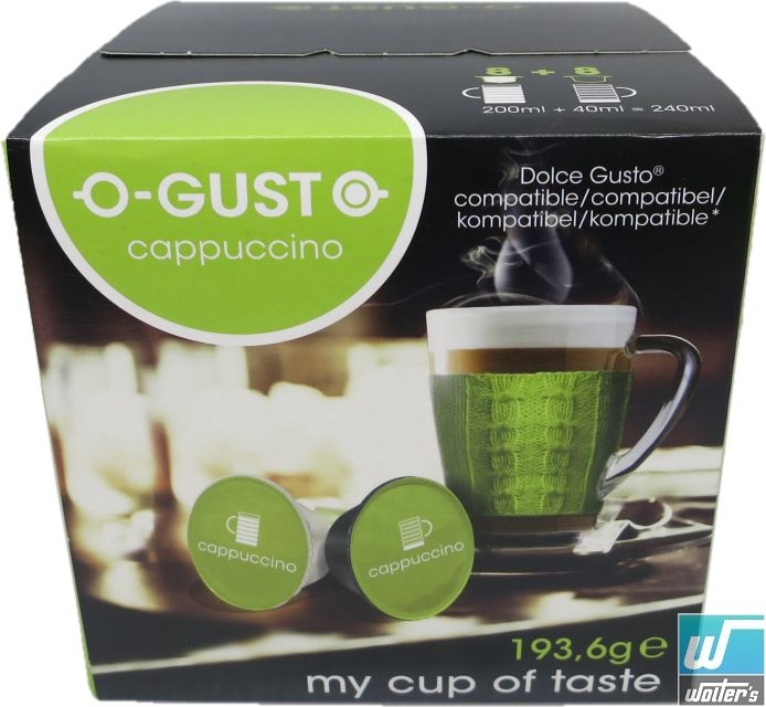 O-Gusto Cappuccino 8 + 8