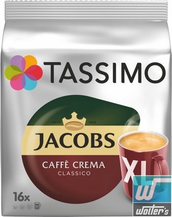 Jacobs Tassimo Cafe Crema Classico XL 132,8g