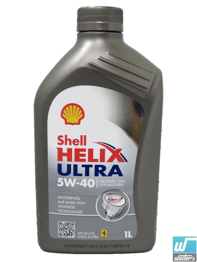 Shell Helix Ultra 5W40, 1 Liter