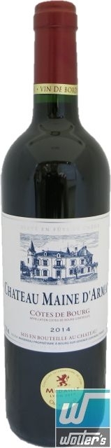 Chateau Maine D'Arman Cotes de Bourg 75cl