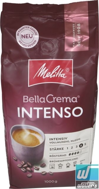 Melitta Bella Crema Intenso 1000g Bohnen Melitta Bella Crema Intenso 1000g Bohnen