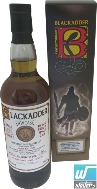 Blackadder Raw Cask Caol Ila 2012 11y 70cl