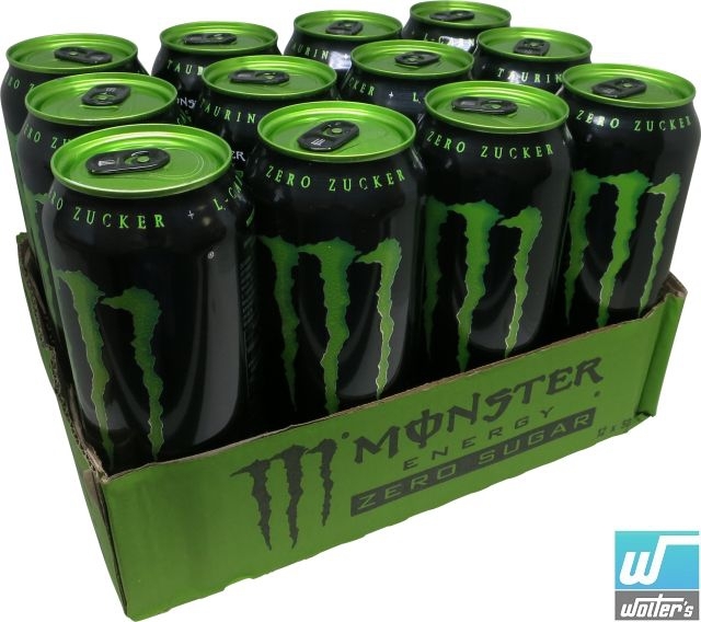 Monster Energy Zero 12 x 50cl Dose Monster Energy Zero 12 x 50cl Dose