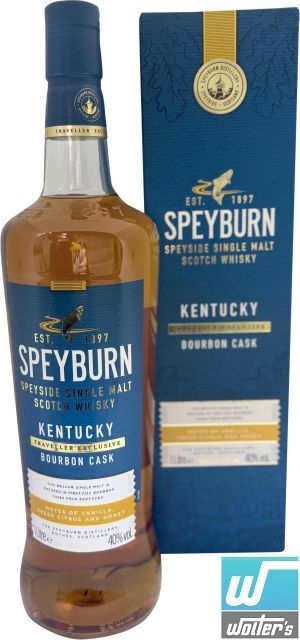 Speyburn Kentucky Bourbon Cask 100cl
