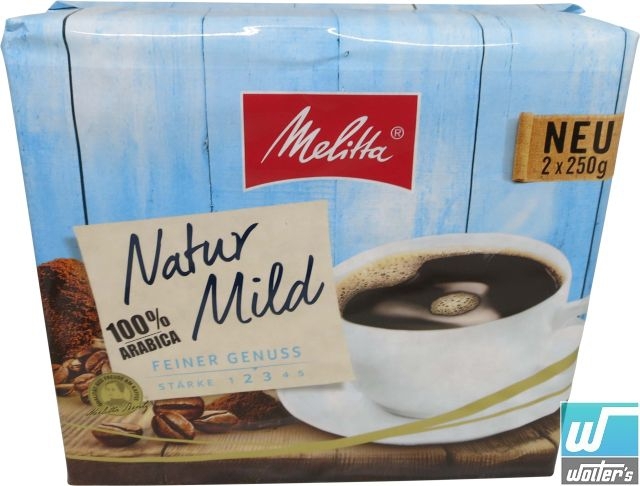 Melitta Natur Mild 2x250g