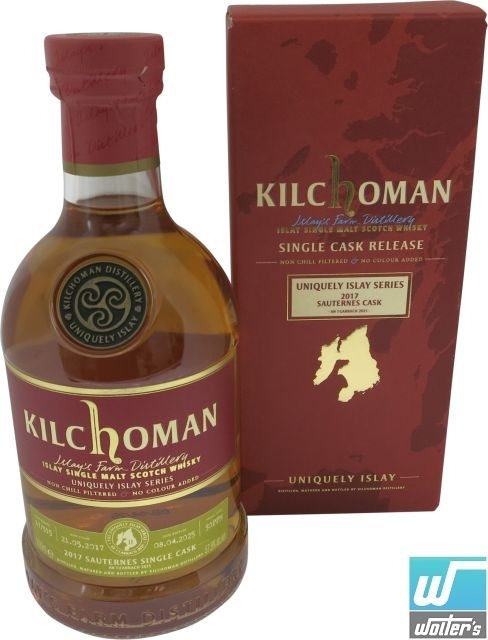 Kilchoman Vintage 2017 70cl Sauternes Cask Kilchoman Vintage 2017 70cl Sauternes Cask
