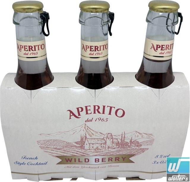 Aperito Wild Berry 3 x 20cl