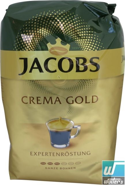 Jacobs Crema Gold Bohne 1000g Jacobs Crema Gold Bohne 1000g