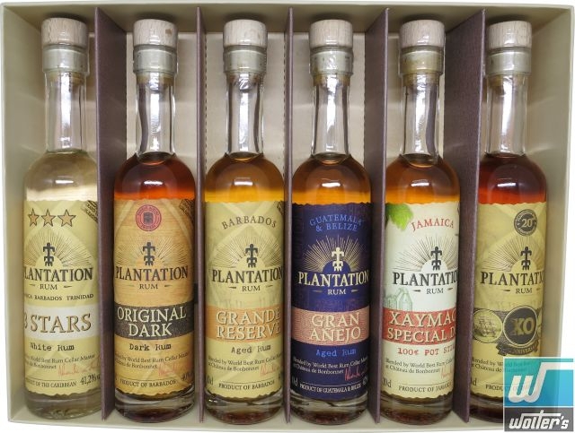 Plantation Rum Experience Box 6 x 10cl