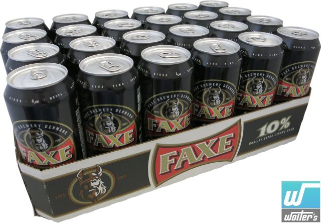Faxe Strong Beer 10% 24 x 50cl Dose