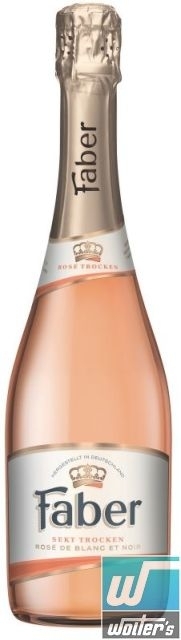 Faber Sekt Rose de Blanc et Noir 75cl