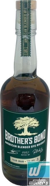 Brother's Bond American Blended Rye Whiskey 70cl Brother's Bond American Blended Rye Whiskey 70cl