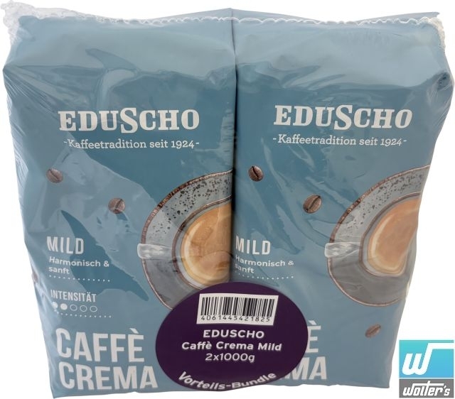 Eduscho Caffe Crema Mild 2 x 1000g