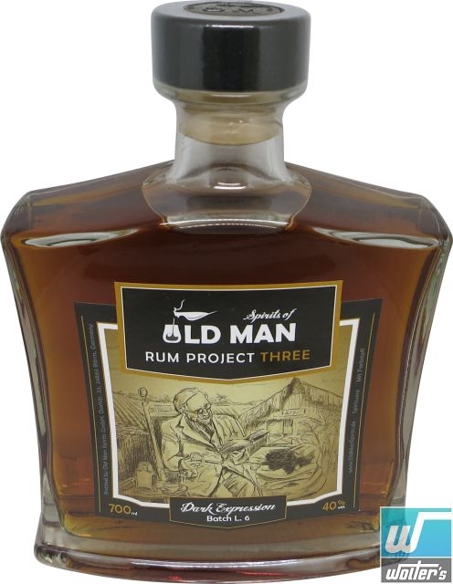 Old Man Rum Project Three Dark Expression 70cl
