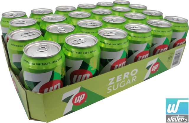 Seven Up Zero 24 x 33cl Dose Seven Up Zero 24 x 33cl Dose
