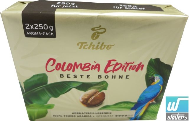 Tchibo Beste Bohne Colombia 2 x 250g gemahlen