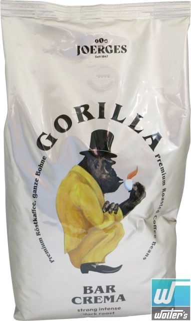 Gorilla Bar Crema 1000g Bohnen