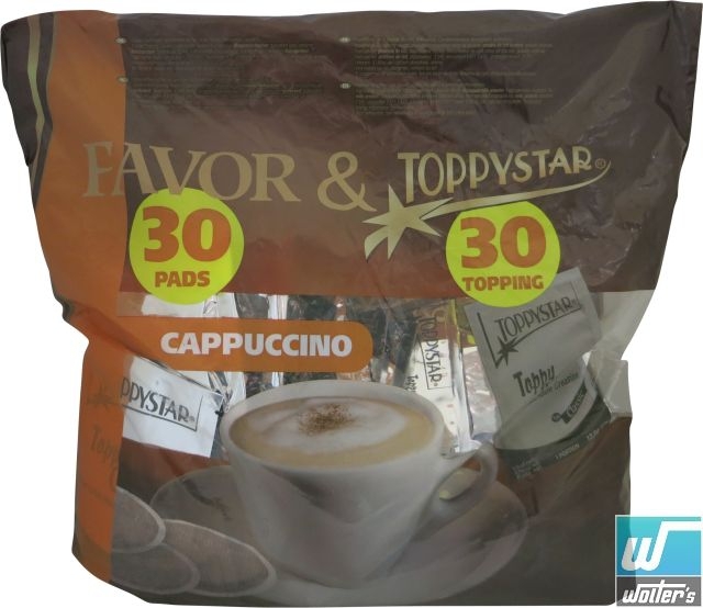 Favor Regular Pads & Toppy Crema 2x30 585g